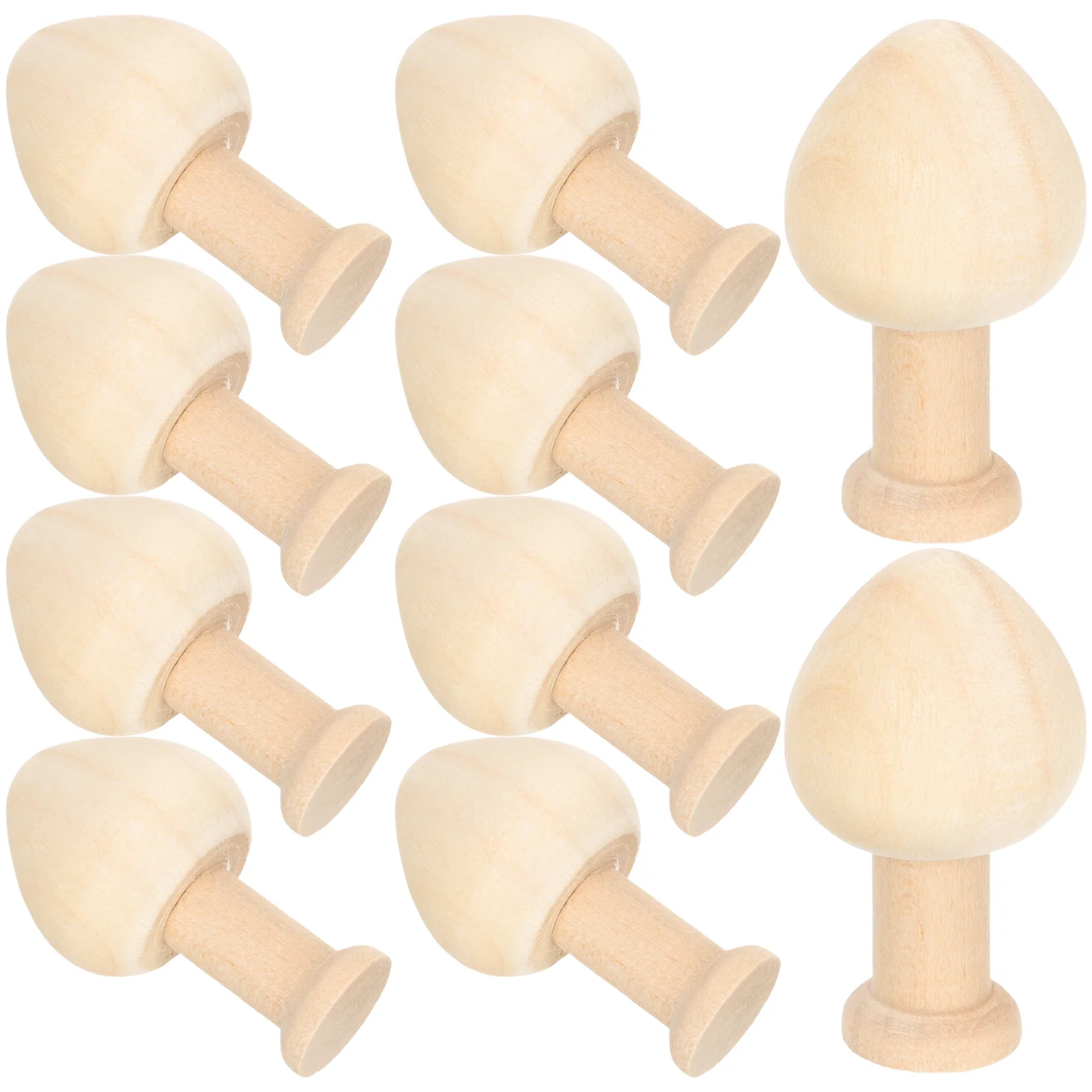

Wooden Easter Wood Trees Unfinished Peg Tree Mini Decor Crafts Blank Unpainted Mushroom Diy Supplies Party Miniature Figurine