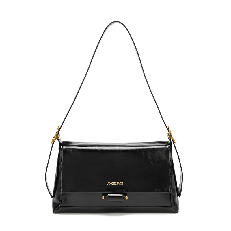 

Real Leather Designer Bags Luxury Messenger Bag Brand Designer Side Bag for Ladies Sline Sac Black Shoulder Bolsas De Mujer
