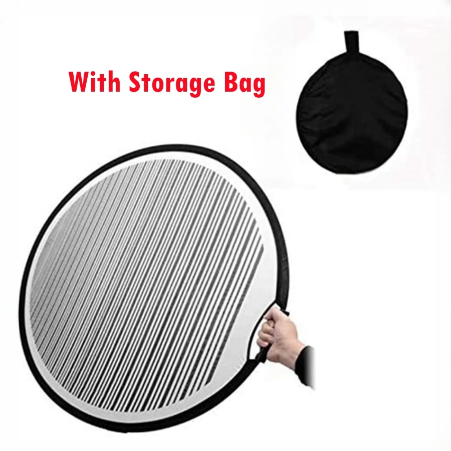 

Гибкий складной отражатель с круглыми полосками и подкладкой