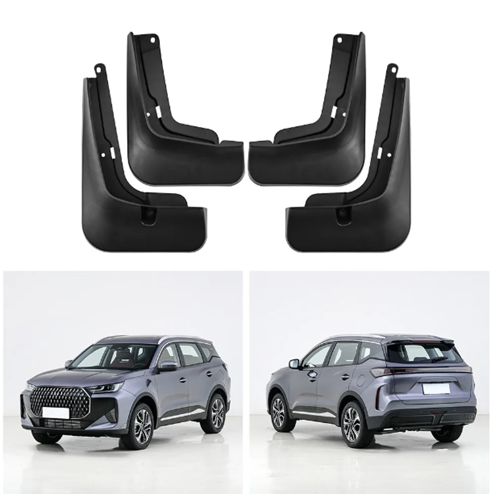 

Для Ebro S700 Tenet T7 2024 ~ 2026 2025 Автомобильное переднее и заднее колесо, брызговики, брызговики, брызговики, аксессуары