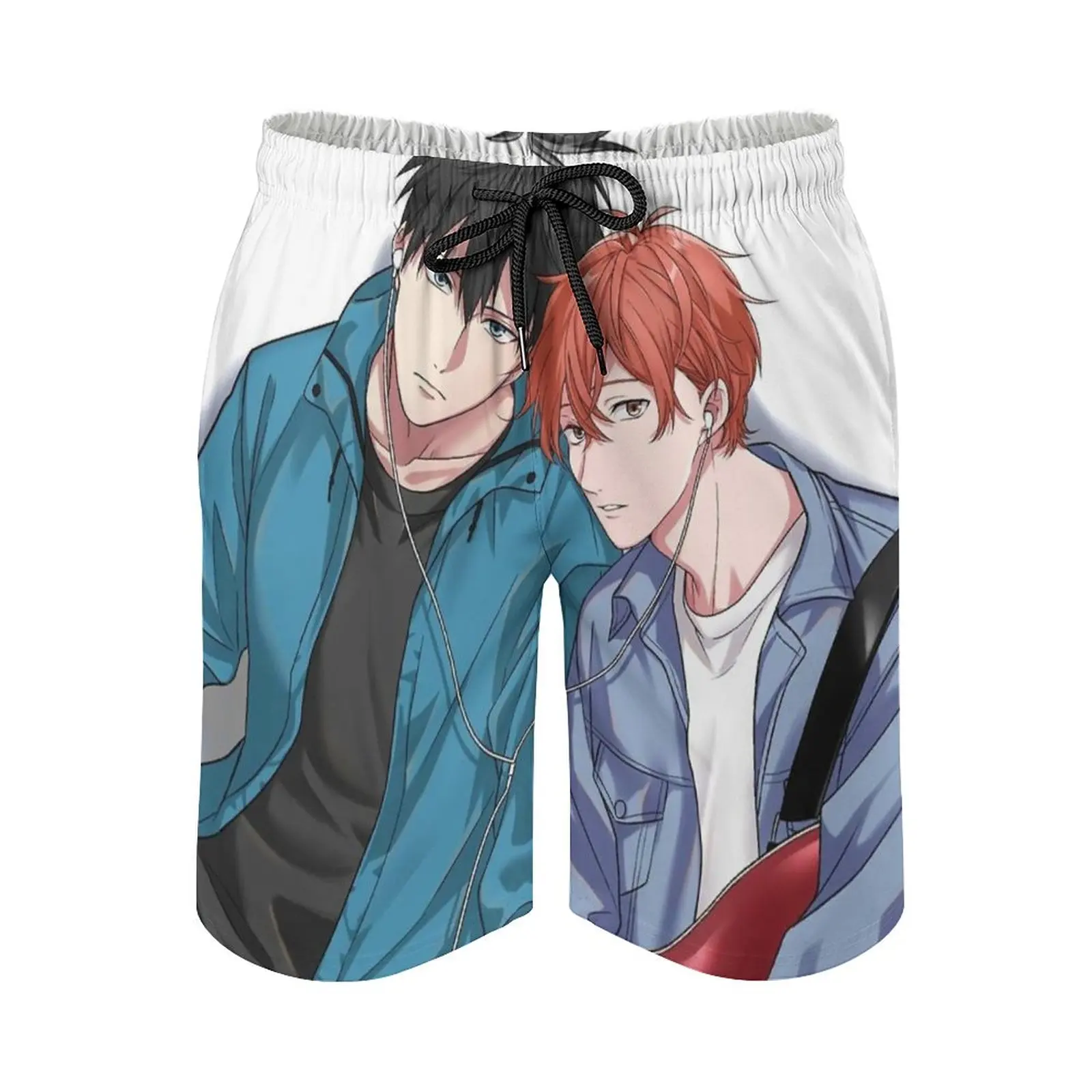 

Given Anime Manga Men'S Beach Shorts Board Shorts Bermuda Surfing Swim Shorts Given Anime Manga Mafuyu Beach Shorts