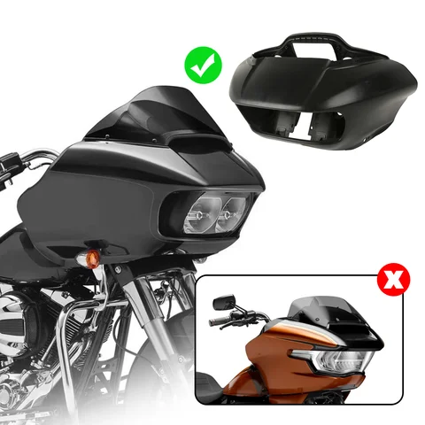 Обтекатели передних фар для Harley Touring Road Glide FLTRX 2015-2024 2016 2017 2018 2019 2021 2022 2020 аксессуары для мотоциклов