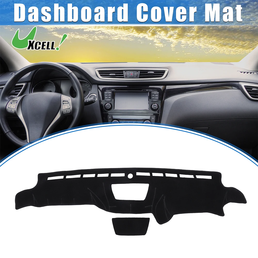 

Uxcell Center Console Dashboard Cover for Jeep Wrangler JK 2007-2017 Protective Center Console Interior Trim Dash Board Mat