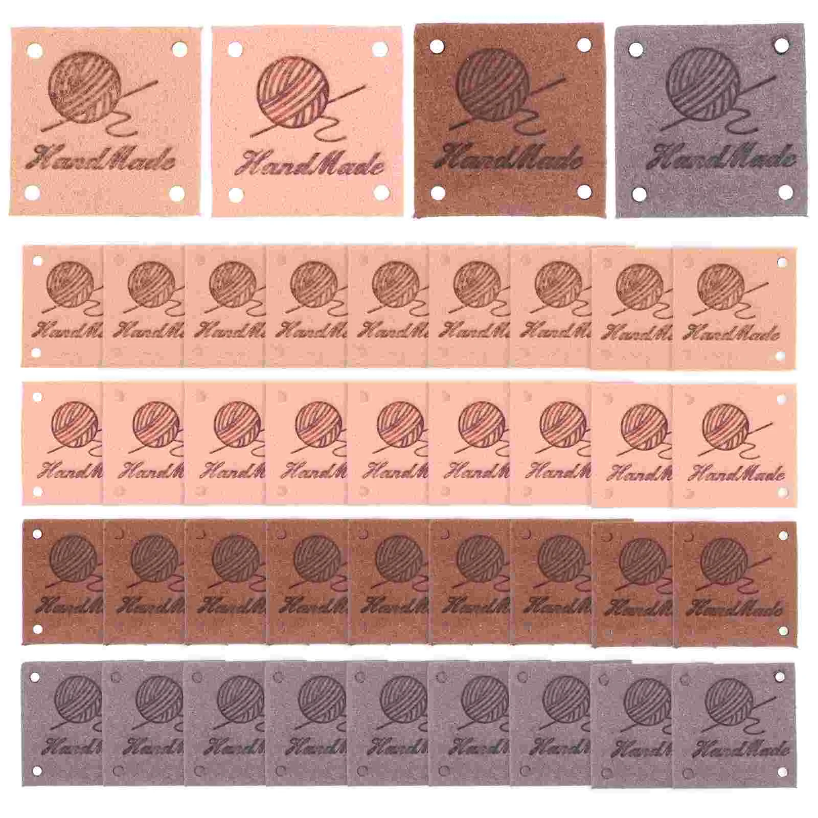 

Tags Labelsleather Tag Labelclothes Clothing Crochet Made Items Sewing Hand Knitting Embossed Retro Sew Pucraft Supplies Hat