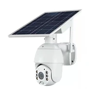 solar panel camera outdoor surveillance waterproof cctv smart home ubox app wifi version with 6pcs battery