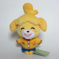 official original animal crossing new leaf isabelle 7 plush smiling yellow coat plushie doll stuffed toys