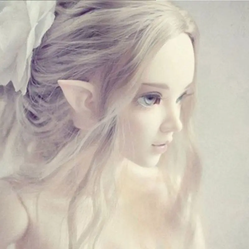 

Y1UE 3/12 Pair Halloween Party Elven Elf Ears Anime Fairy Cospaly Costumes