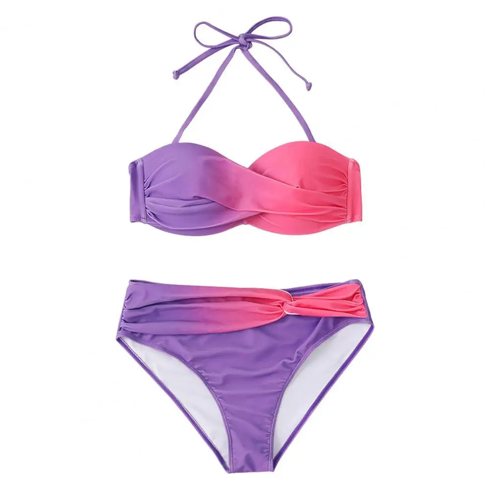 

Women Swimsuit Sexy Women Bikini set woman 2 pieces Girls Women Fashionable Split Swimwear 2022