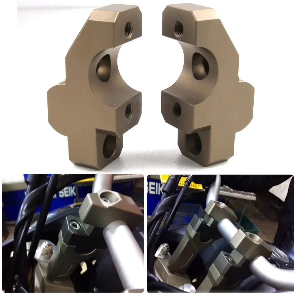 

FOR YAMAHA MT09 Tracer 900 GT FZ09 Handlebar Bar Risers Barback Motorcycle Mount Handle Clamp Universal Handlebar Riser Bar