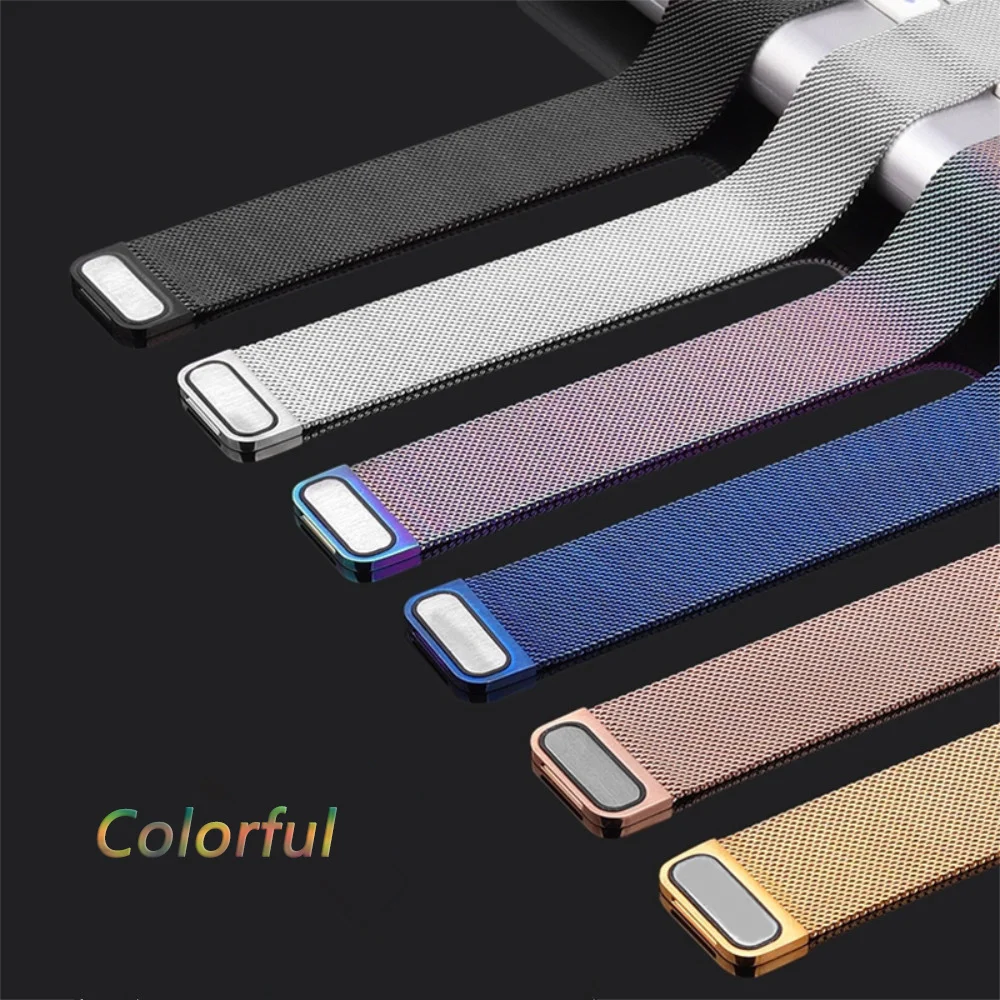

Magnetic Loop For Apple Watch Band 45mm 44mm 41mm 40mm 49mm 38mm 42mm 44 45 mm bracelet iWatch series Ultra 8 3 4 5 6 se 7 Strap