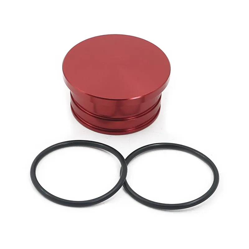 

Aluminum Billet Turbo Resonator Plug Cover Cap 551503 For Chevy 2004.5-2010 Duramax LBZ LLY LMM