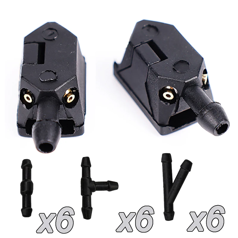 

Универсальные насадки для омывателя лобового стекла автомобиля, насадки для распыления воды, 4 способа обновления, установленные на 8 мм, 9 м...