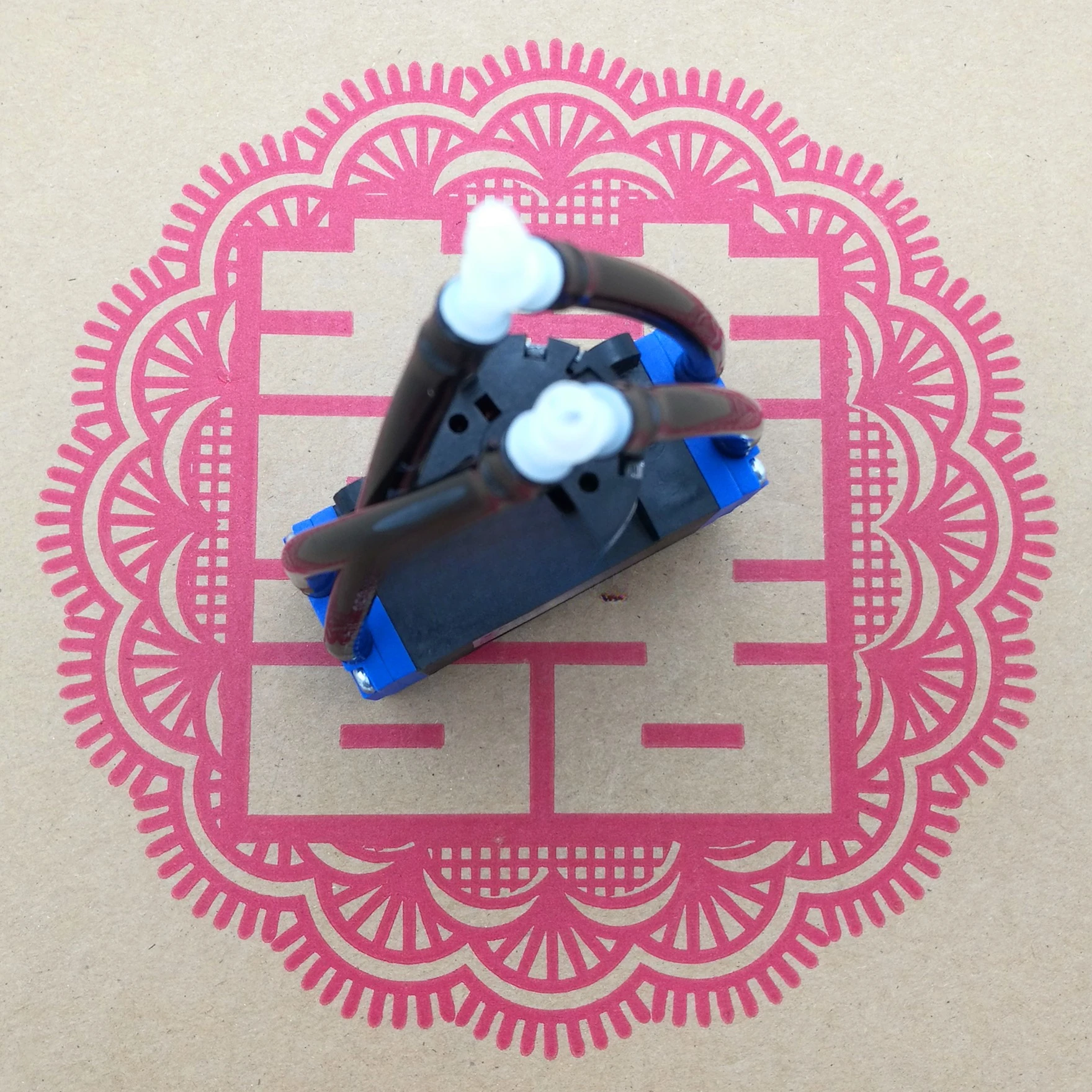 Мембранный вакуумный насос постоянного тока YLKTECH двусторонний DA60EE/DA60EDC 12 В 8 Вт -70