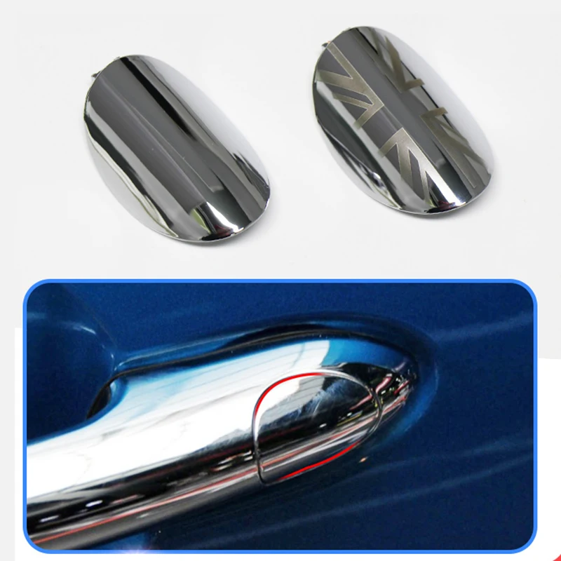 

Car Exterior Door Handle Key Button ABS Cover Replacement For BMW Mini Cooper S JCW F55 F56 Hatchback Auto Decor Accessories
