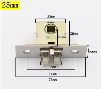 

Цилиндр замка с одним засовом для ванной комнаты, корпус дверного замка, различные мягкие марки, трехстворчатый корпус замка с одним язычком