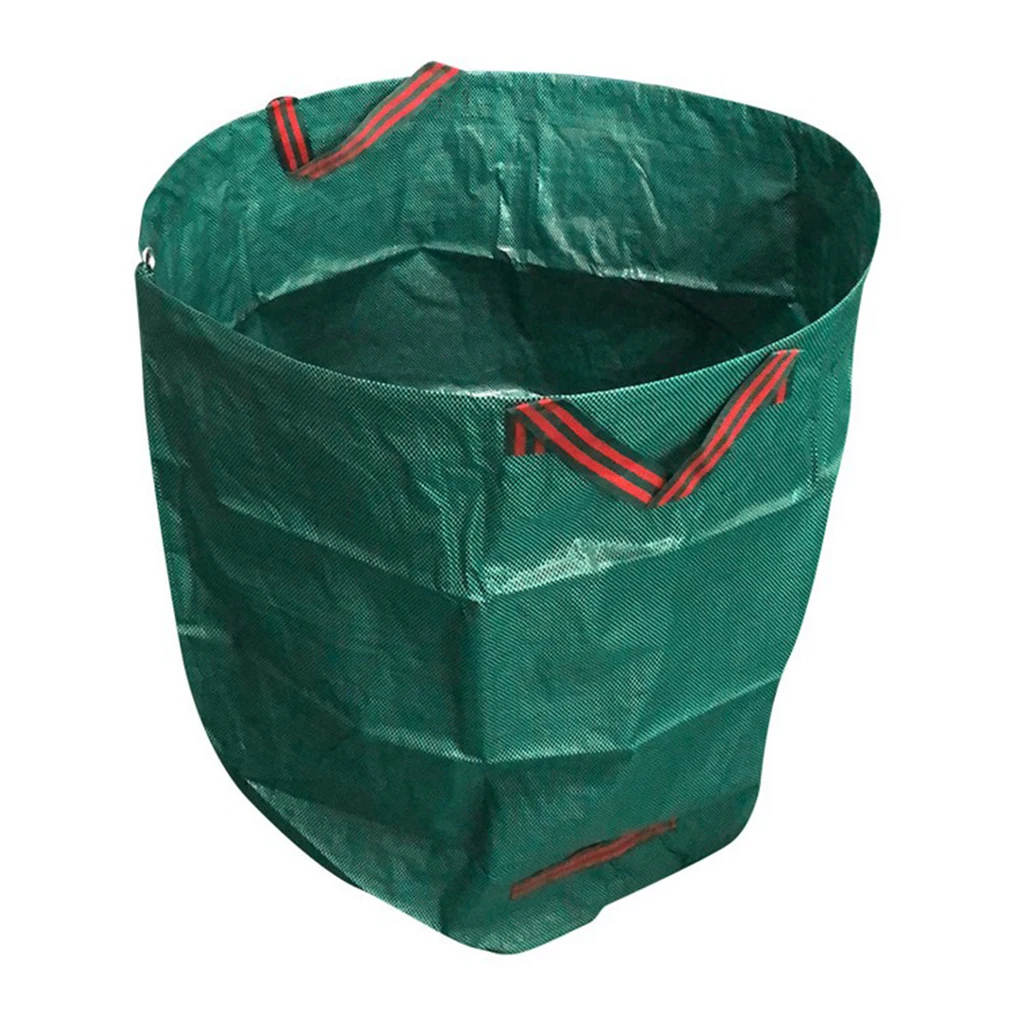 

Garden Bag Reusable Leaf Sack Trash Can Foldable Garden Garbage Waste Collection Container Storage Bag 120L Large Capacity