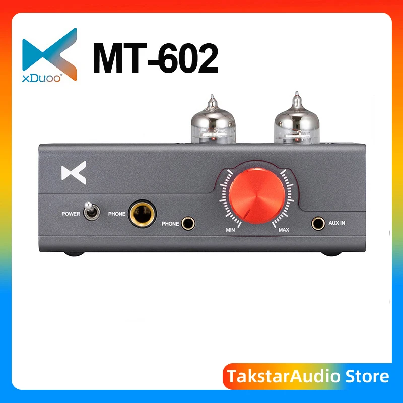 XDUOO MT-602 Высокопроизводительный ламповый усилитель наушников + класс А с двойной лампой 6J1tube сладкий и изысканный звук.