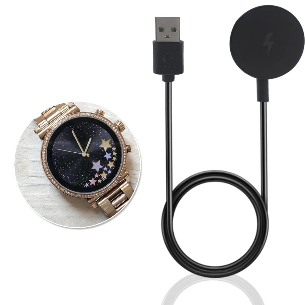 

Watch Charger for Michael Kors Access Sofie/Grayson/Bradshaw Charging Cable Dock Smartwatch Power Supply Stand smart Accessory