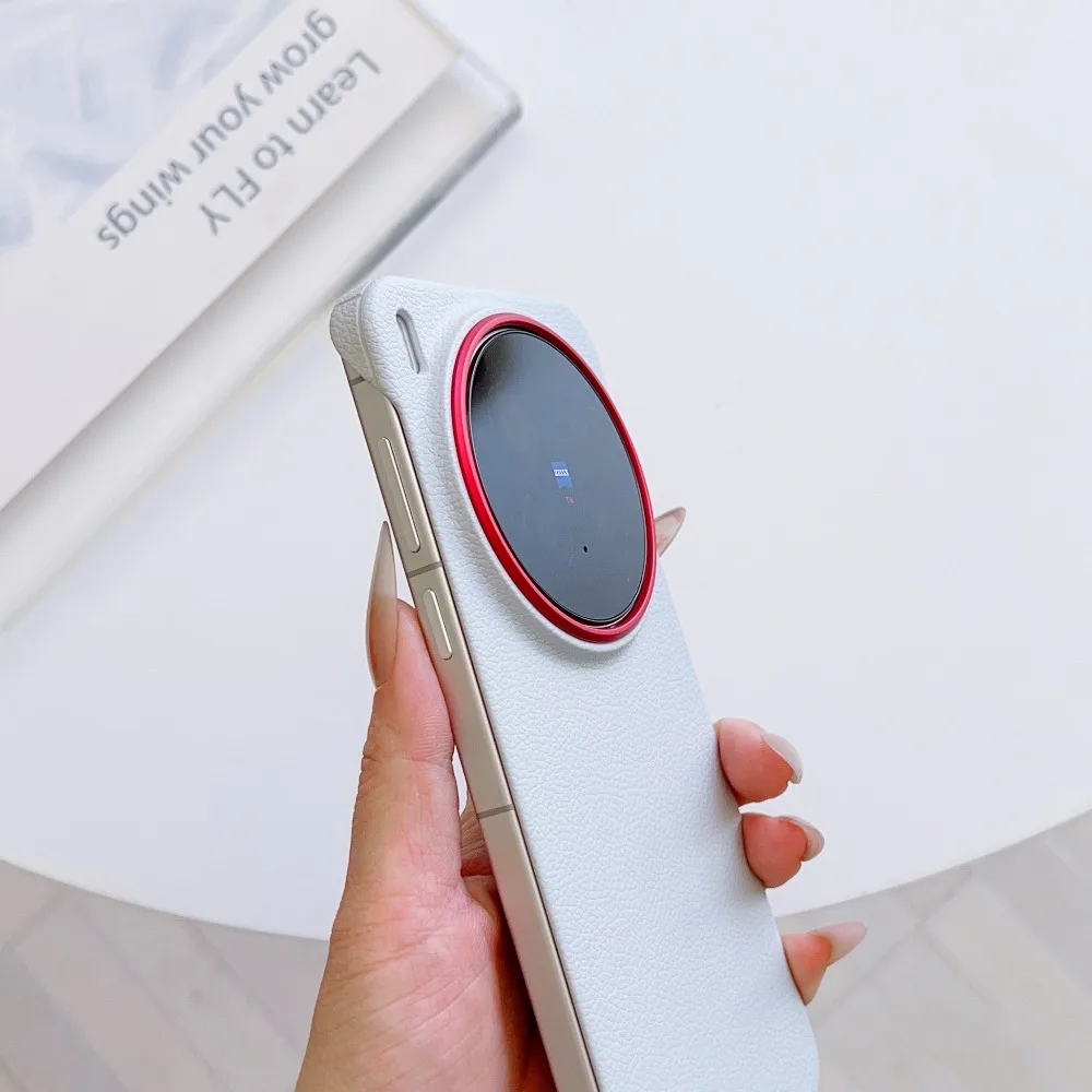 Фото Магнитный тонкий прозрачный чехол для Vivo X300 Pro X200 Pro Mini Ultra S, защитный чехол из твердого поликарбоната с защитой от пожелтения, безрамочный, с защитой объектива №3