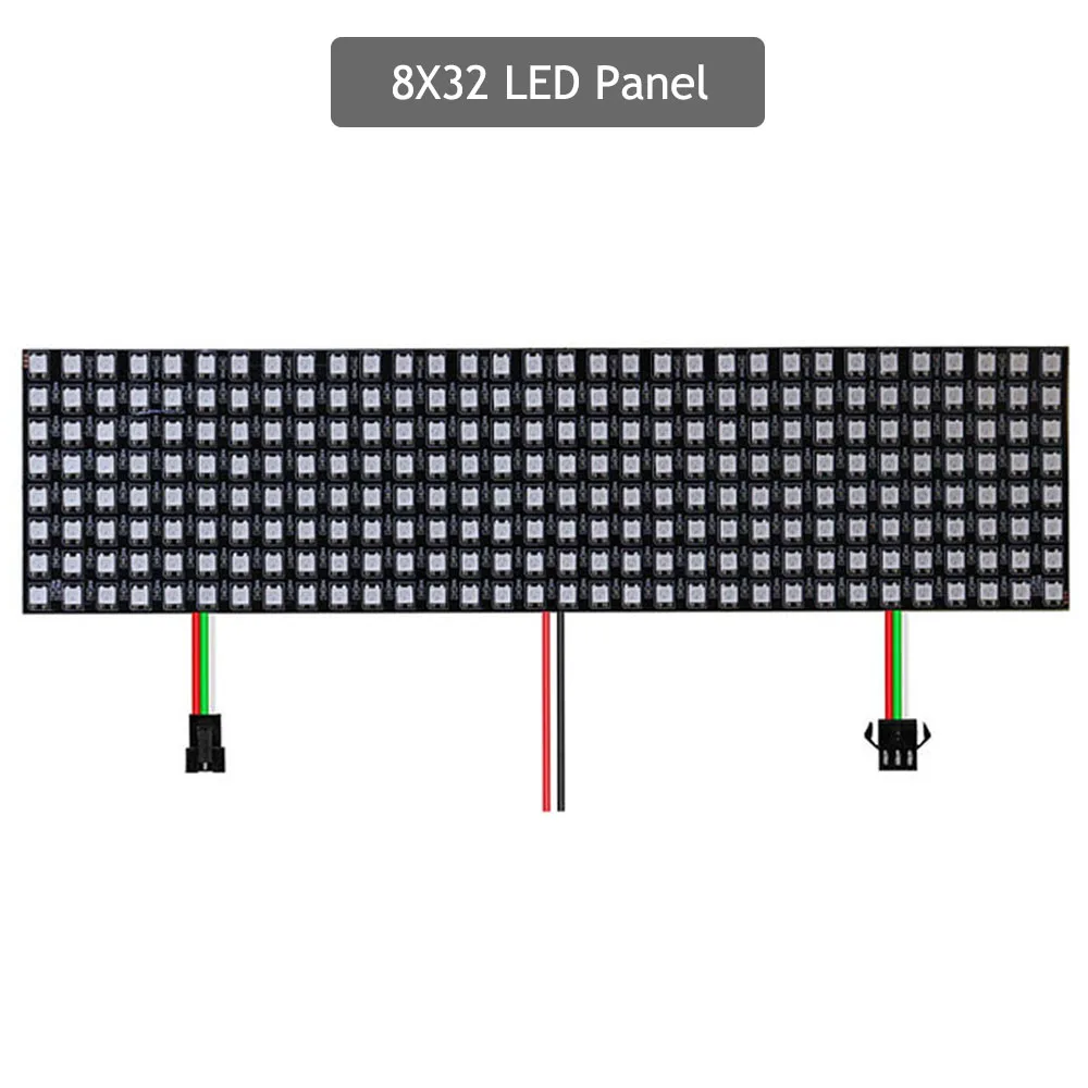 

Xnbada WS2812 RGB LED Цифровая Светодиодная Лента 8x8/16x16/8x32