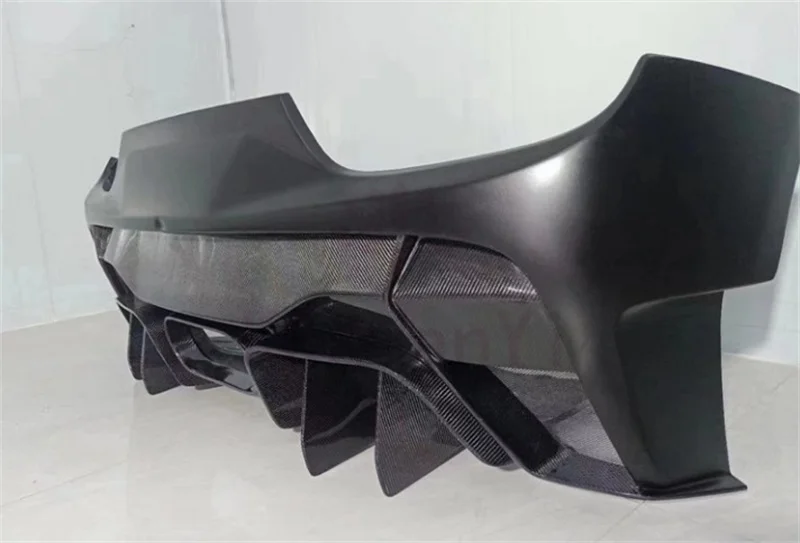 Для Ferrari 458 SPIDER V-образный комплект заднего бампера из углеродного волокна