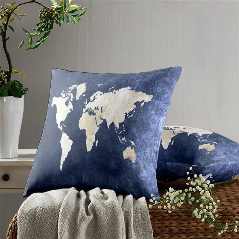 

Простой дизайн, декоративный чехол для подушки, чехол для диванной подушки, чехол для кровати, чехол для подушки, украшение для дома, автомоб...