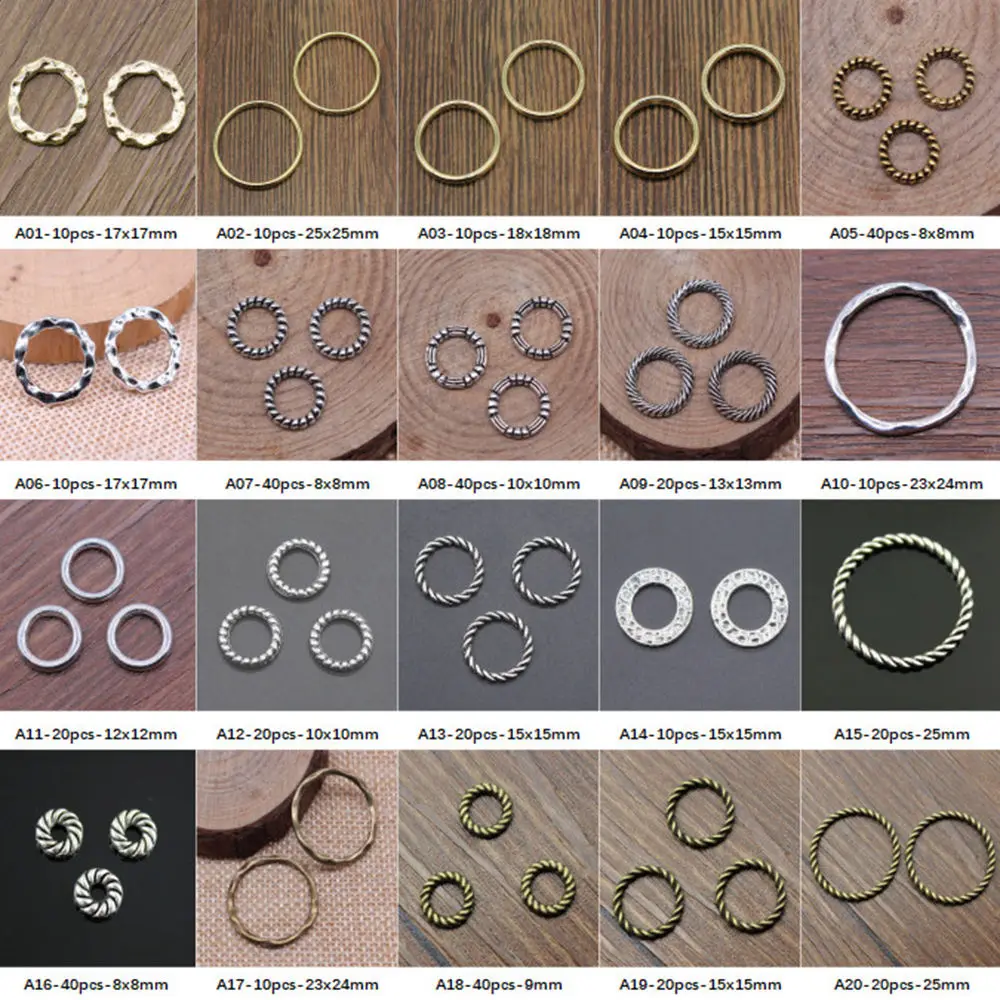 

New Arrival Small Circle Charms For Jewelry Making Gifts For Women