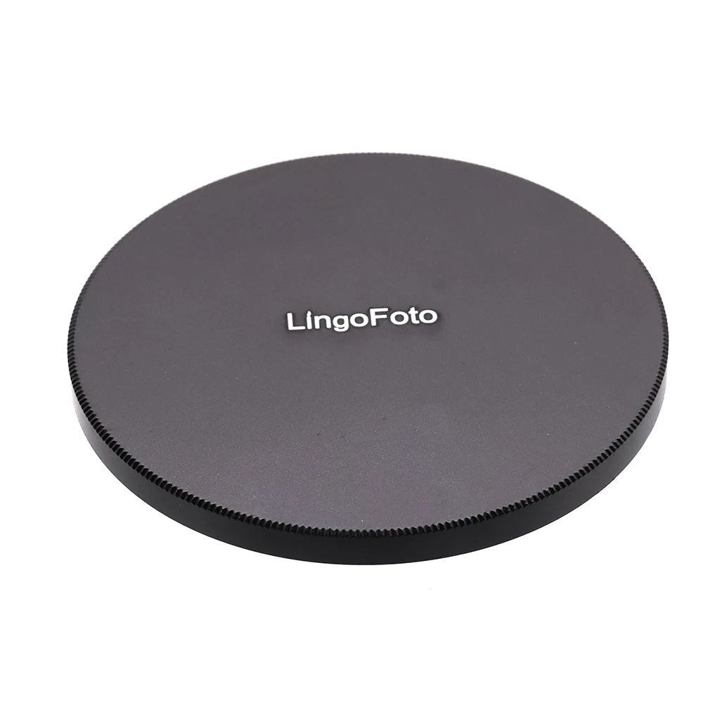 LingoFoto Metal Lens Filter Rear Cap 40.5 43 49 52 55 58 62 67 72 77 82 86 95 mm with Lens Cleaning Cloth for All Camera DSLR