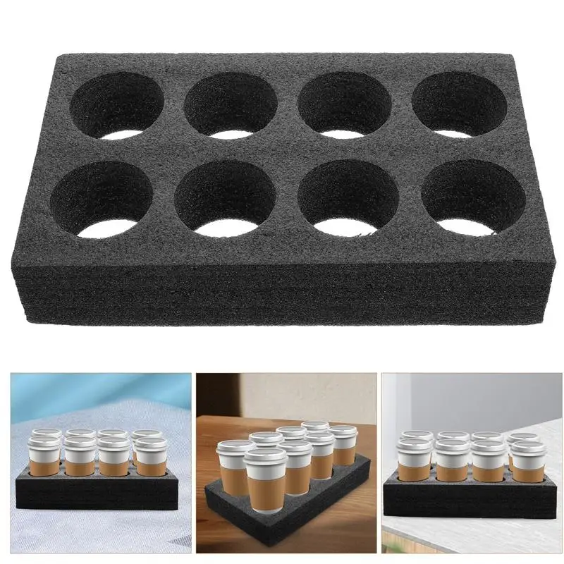 

Cup Carrier Holder Drink Tray Takeout Coffee Trays Beverage Deliveryholders Disposablepacking Gocarry Out Carriers Drinks Take