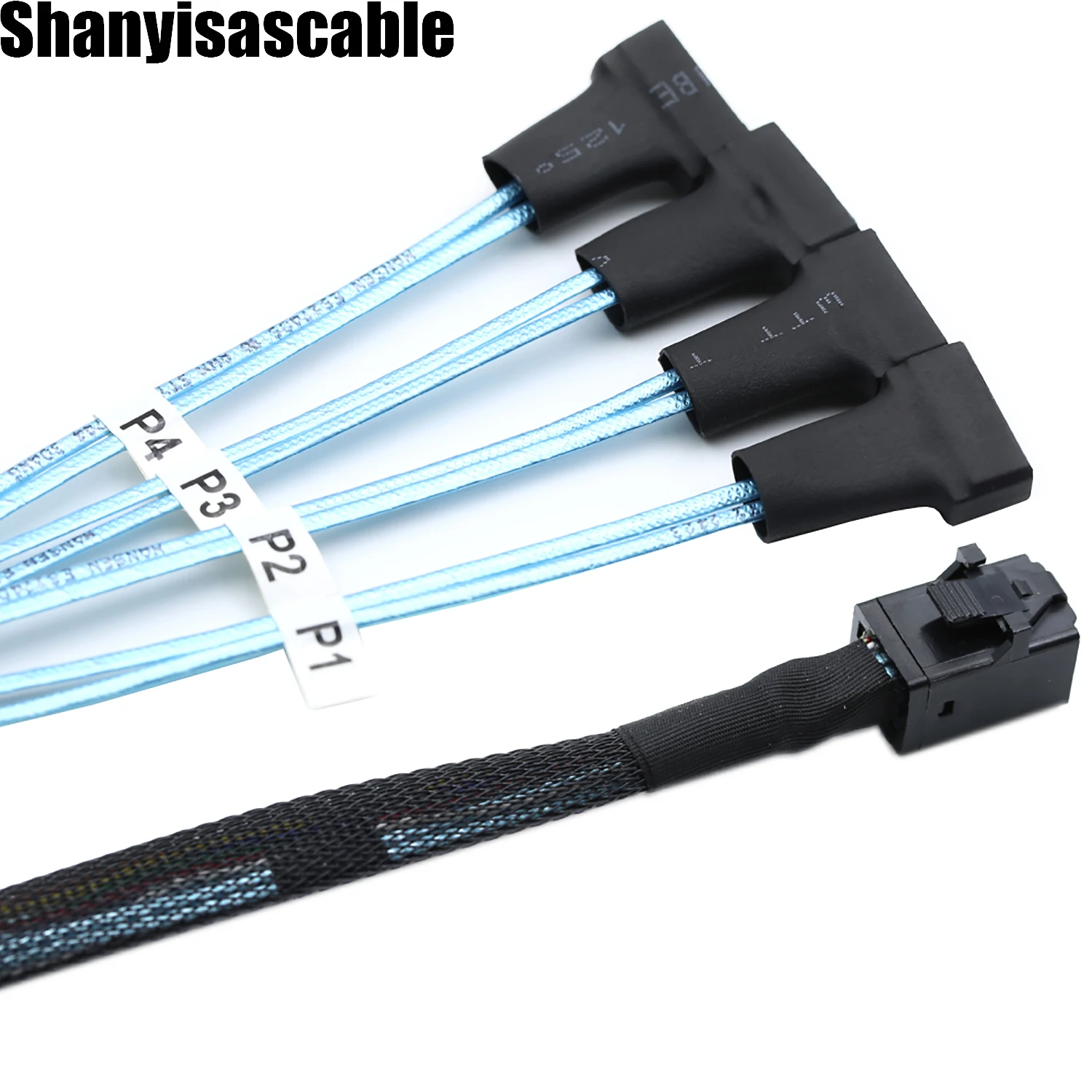 1 0 м внутренний Mini SAS HD SFF-8643 cord 36P male к 4 SATA 7P Кабель сервера