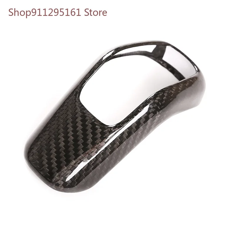 

For Land Rover Defender 110 2020-2022 Car styling Fiber Car Gear Shift Head Cover Trim Stickers Car Accessories