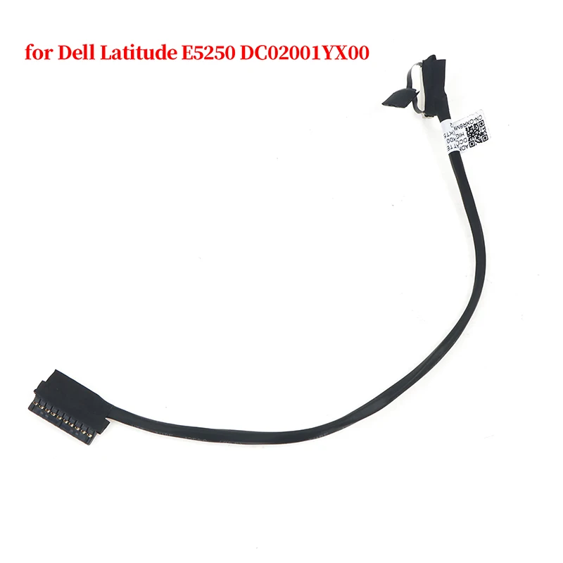 

1pc New Black Laptop Battery Cable For Dell Latitude E5250 DC02001YX00 Laptop PC Replacement Battery Cable Accessories
