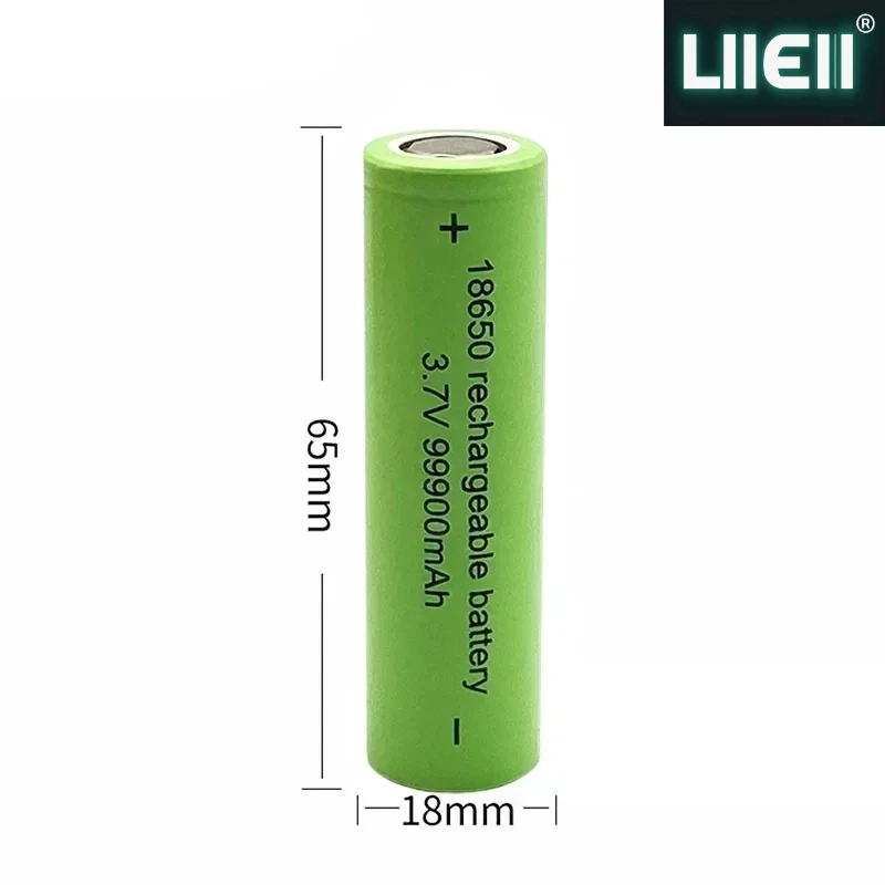 Литий-ионный аккумулятор 18650 3 7 В 99900 мАч