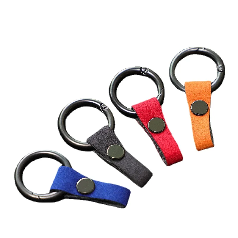 

Genuine Alcantara high-end suede fur keychain car key chain