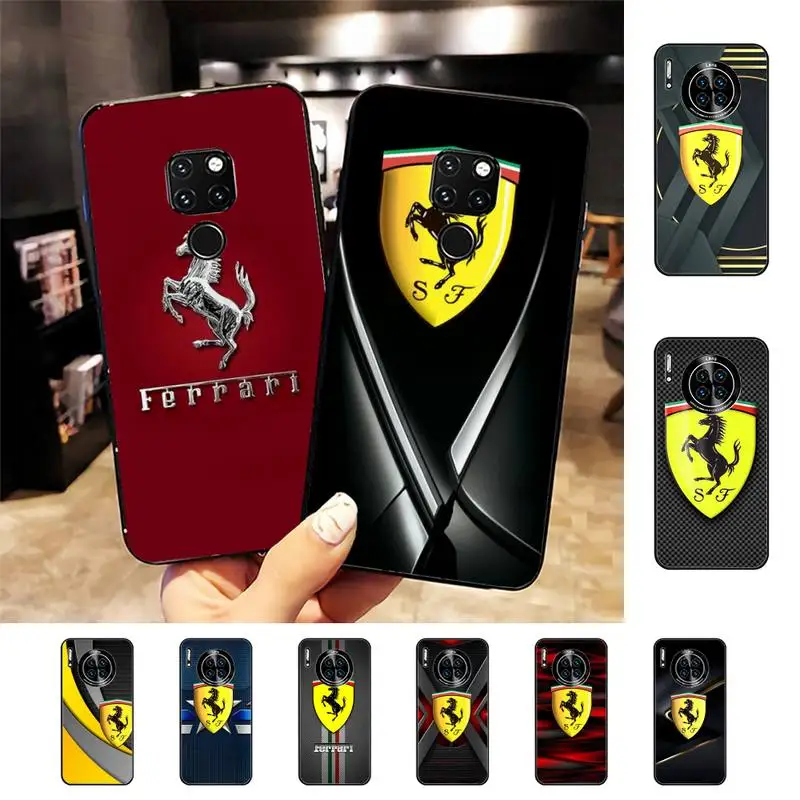 

Ferrari Phone Case For Huawei Nova 7 Se 5 3i 3e 3 2 5i Mate 10 20 Lite 30 40 Pro 20x 9 Cover