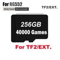 256g sd card 40000 games for rg552 handheld game console tf card for anbernic rg552 256g