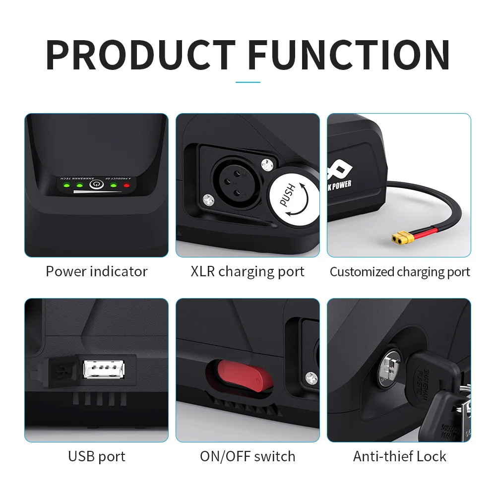 Аккумулятор для электровелосипеда LG Hailong Bluetooth 21700 36 В 48 52 в 250 Ач 350 G56 G70 500 Вт 750 1000
