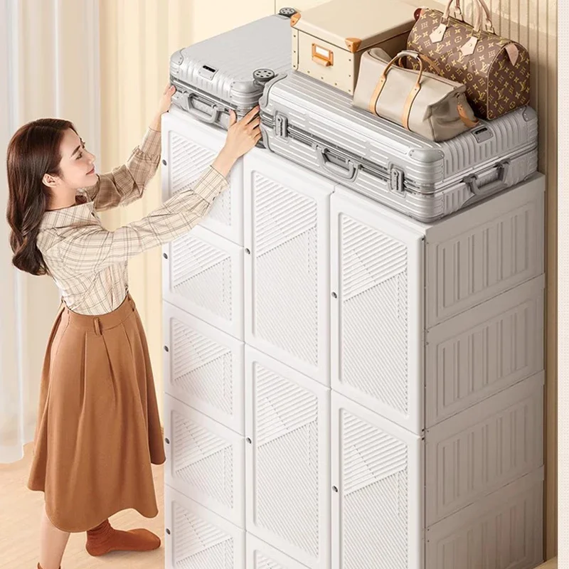 Фото Роскошный органайзер King Size, компактный органайзер для шкафа, шкаф, комоды, Vestidor De Armario Abiertos, мебель для спальни №1