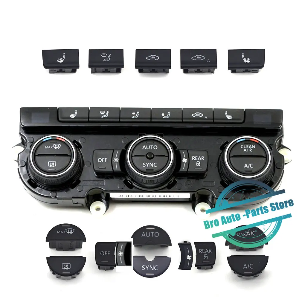 Запасные кнопки для VW PQ Platform Golf 6 Tiguan Passat B7 кондиционер контроллер