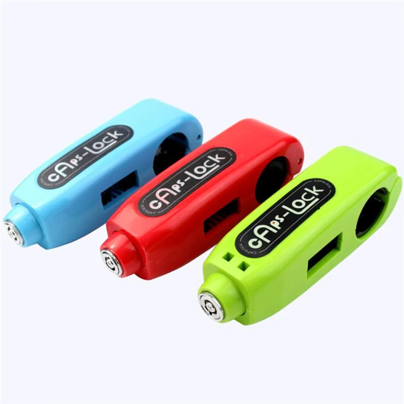 

Universal Motorcycle Lock Scooter Handlebar Safety Lockstitch Brake Throttle Grip Anti Theft Protection Security Mini Lock