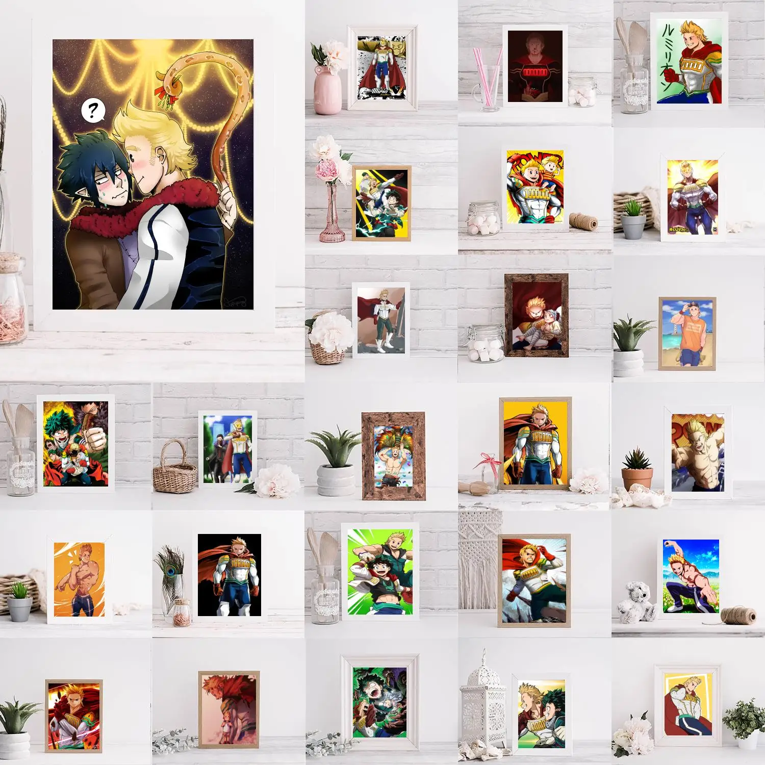 Постер Boku no Hero Академия аниме Toogata Mirio декоративное искусство и настенное искусство современный семейный Декор для спальни постеры