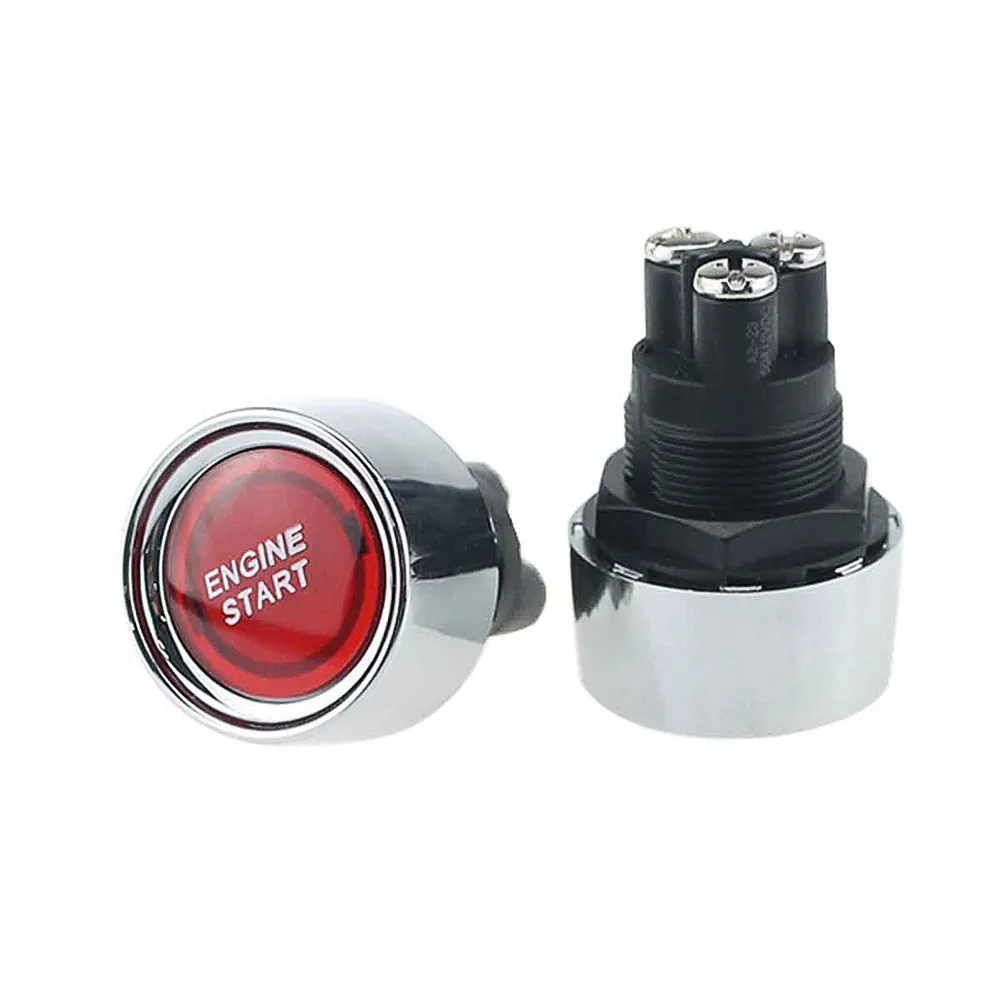 

Universal Motor Auto One Push Button Engine Start Switch Ignition Switch 12V/50A