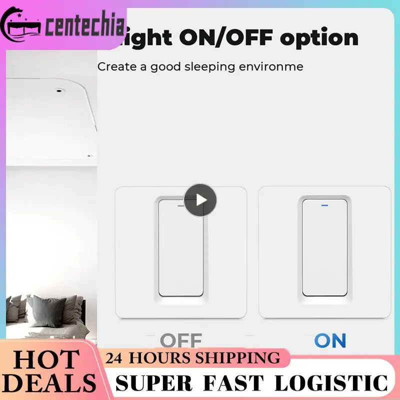 

Push Button Switches Works With Alexa Google Home Switches Tuya Zigbee Smart Switch Voice Control Timer Smart Scene Switch