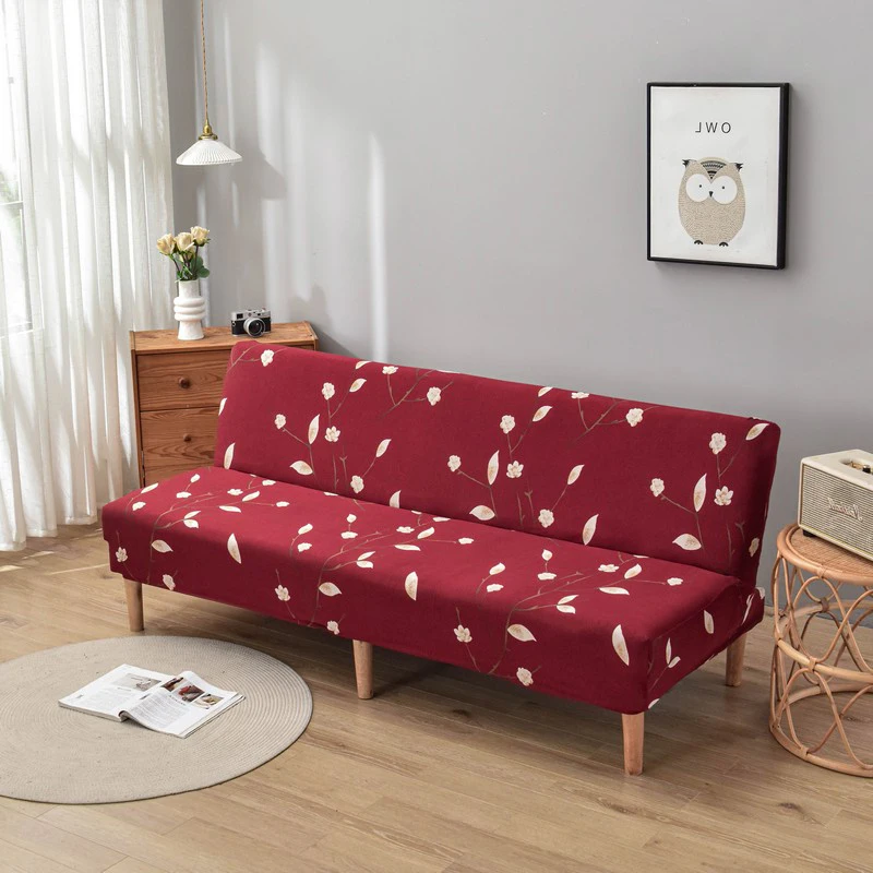 Чехлы на диван-кровать S-EMIGA с цветочным принтом