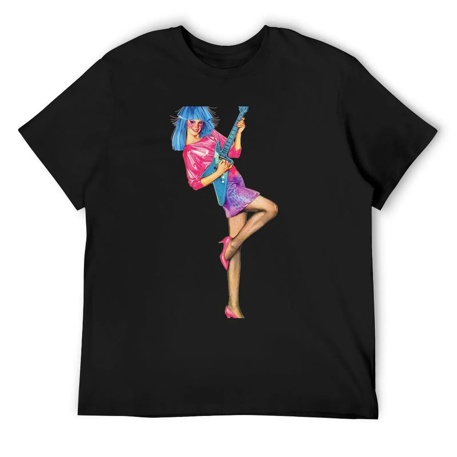 aja fortuna Jem and the holograms футболка роскошная дизайнерская летняя рубашка с рисунком