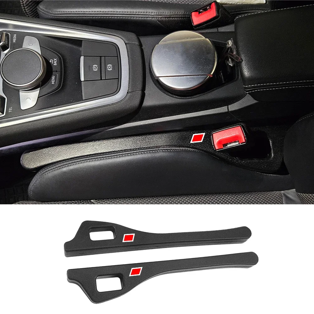 2 шт. для Audi S1 S3 S4 S5 S6 S8 наполнитель зазора на сиденье автомобиля полоска с боковым