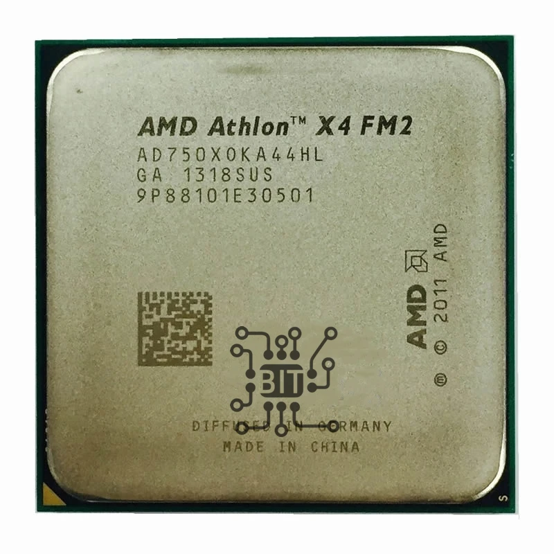 

AMD Athlon II X4 750X 750 3,7G 65 Вт AD750XOKA44HL четырехъядерный процессор Socket FM2