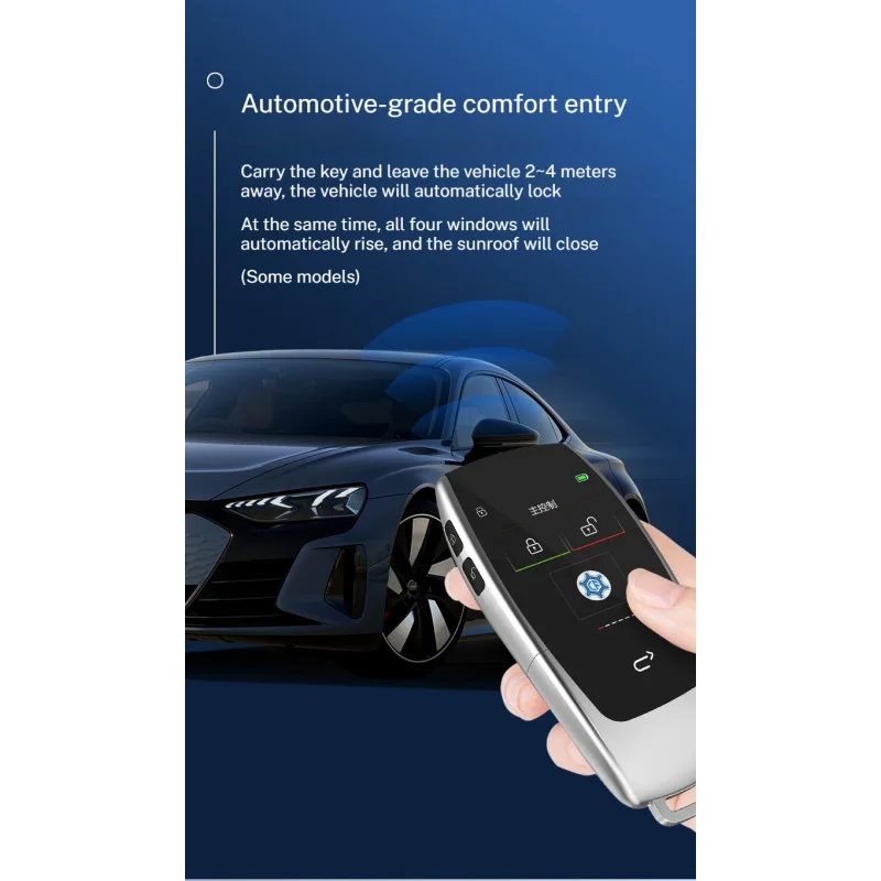 Фото CF799 Универсальный дистанционный ЖК-экран Автомобильный ключ для BMW Benz Land Rover Audi Toyota Honda Nissan Buick Jeep №5