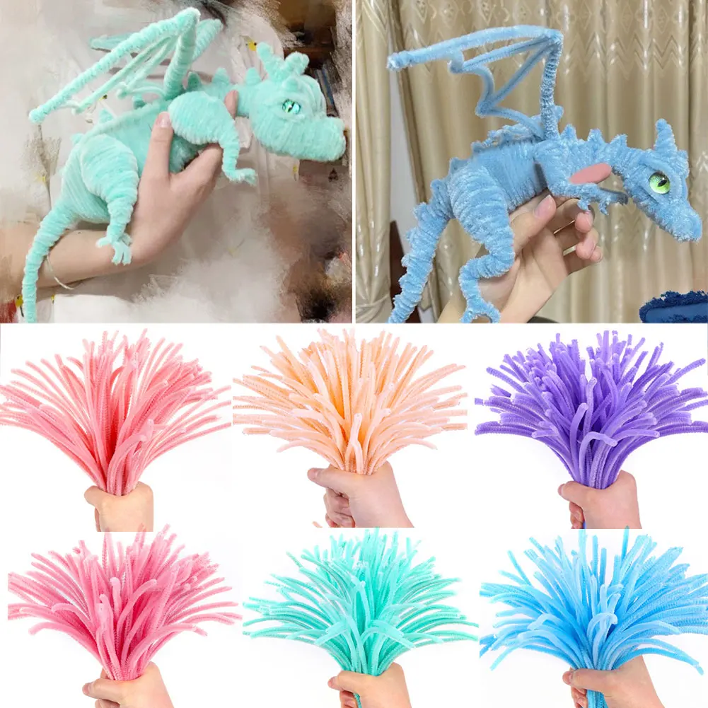 100 шт., Детские креативные синельные палочки для чистки детского сада ...