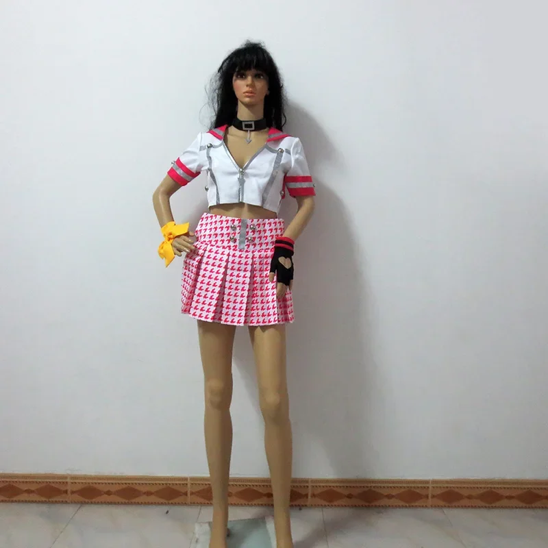 Униформа Shin Megami Tensei Persona 4 Kujikawa Rise для рождественской вечеринки Хэллоуина костюм